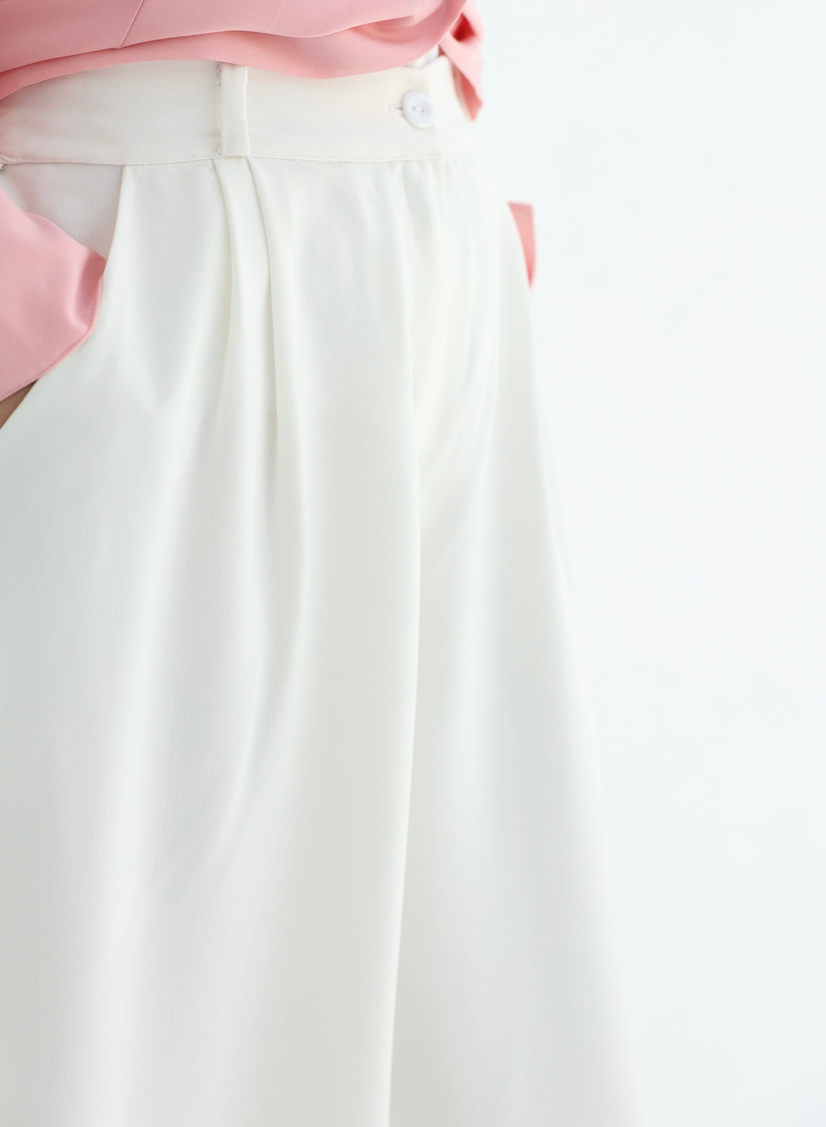 Wide - leg pants