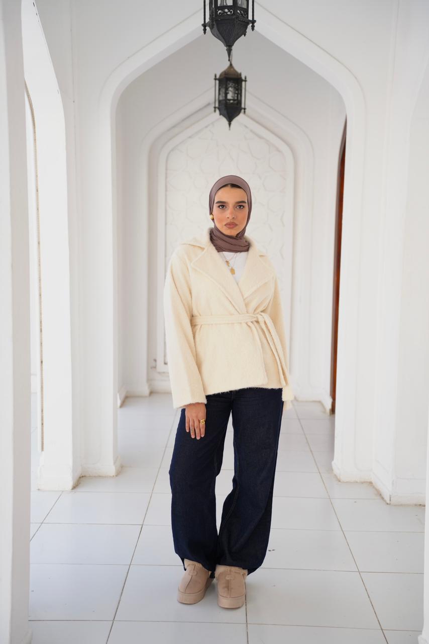 Wool Blend Jacket - Crame